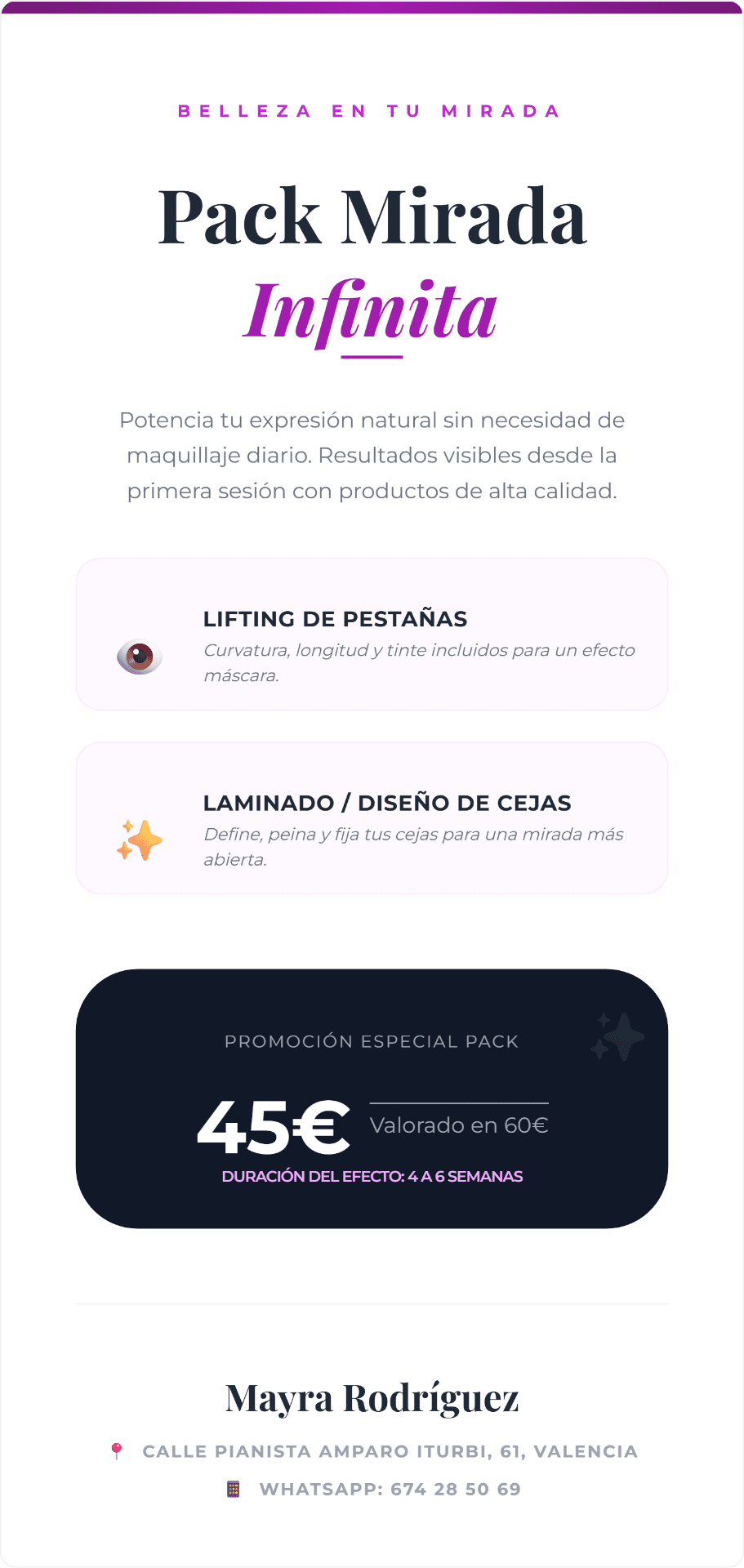 Pack Mirada Infinita